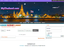Tablet Screenshot of mythailand.com